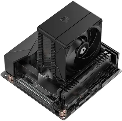 Кулер для процессора ID-COOLING SE-904-XT BLACK LGA1851/1700/1200/115X/AM5/AM4 (16шт/кор, TDP 180W, PWM, 4 тепл.трубки прямого контакта, FAN 100mm) RET