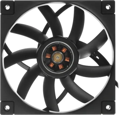 Вентилятор DeepCool R-FT12SLIM-BKWPN1-G, 120 мм, Slim, PWM, 500–1850 об/мин