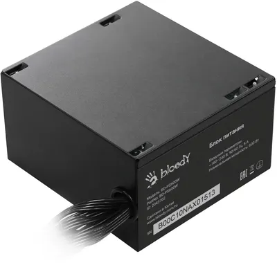 Блок питания Bloody BD-PS600W, 600W, ATX, 80 PLUS WHITE