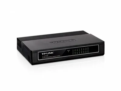 Коммутатор TP-Link TL-SF1016D, 16×100M, настольный