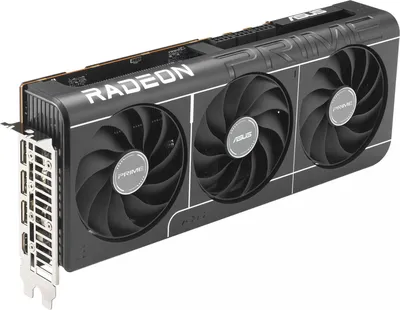 Видеокарта Asus PCI-E 5.0 PRIME-RX9070XT-O16G AMD Radeon RX 9070XT 16Gb 256bit GDDR6 2460/20000 HDMIx1 DPx3 HDCP Ret