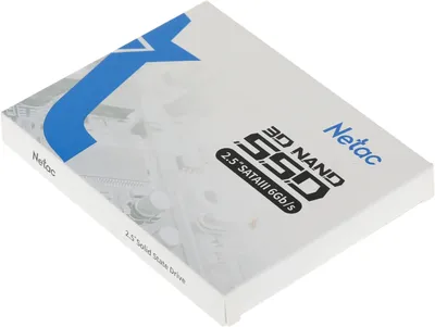 SSD 2.5" Netac 128Gb N600S Series <NT01N600S-128G-S3X> Retail (SATA3, up to 540/490MBs, 3D NAND, 140TBW, 7mm)