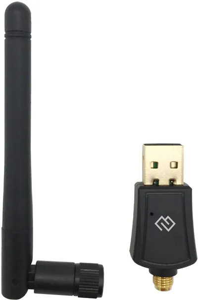 Сетевой адаптер Digma DWA-AC600E, Wi-Fi AC600, USB 2.0