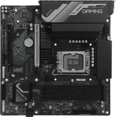 Материнская плата GIGABYTE B760M G X WF6E GEN5, LGA1700, DDR5, PCIe 5.0, Wi-Fi 6E, mATX