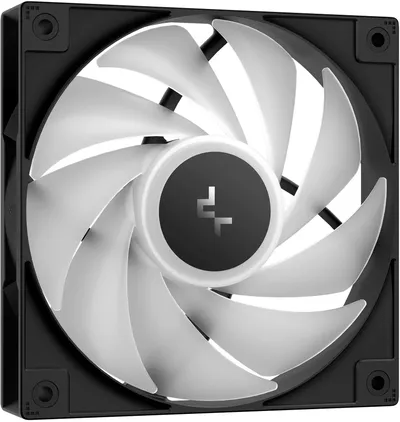Кулер Deepcool AG400 BK ARGB V2, воздушный, 4 теплотрубки, 120мм, TDP 220Вт