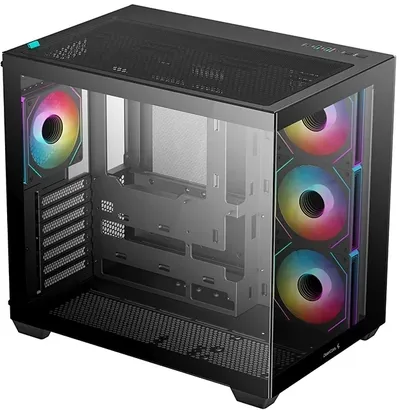 Корпус Deepcool R-CG530-BKADA4-G-1, ATX, без БП, 4x120мм