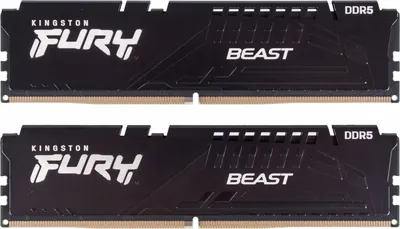 Память Kingston KF552C40BBK2-32, DDR5, 32GB (2×16GB), 5200MHz, CL40