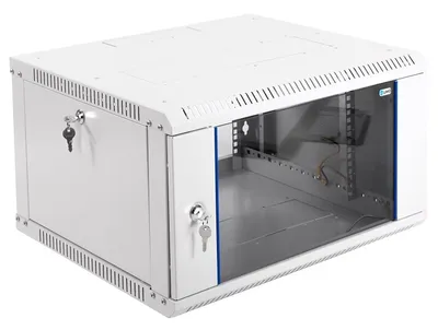 Шкаф настенный ЦМО ШРН-Э-6.500, 19", 6U, 342×600×520 мм, серый