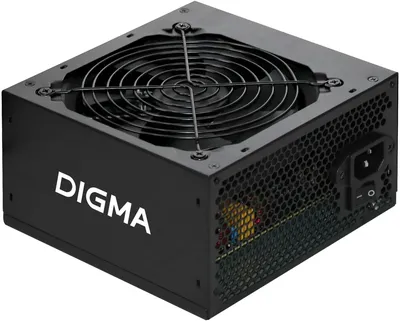 Блок питания Digma DPSU-500W-WH, 500 Вт, ATX, 80 PLUS White