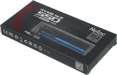 SSD Netac NV3000 NT01NV3000Q-512-E4X, 512ГБ, M.2, 3000МБ/с