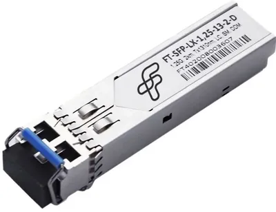 Трансивер Future Technologies FT-SFP-LX-1,25-13-20-D, SFP, 1.25Гбит/с, 1310нм, 20км