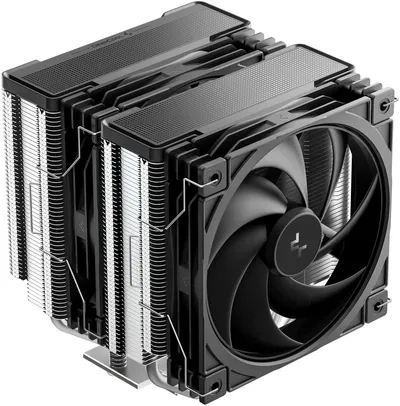 Кулер DeepCool AG620 G2, башенный, 2×120мм, TDP 270W, черный