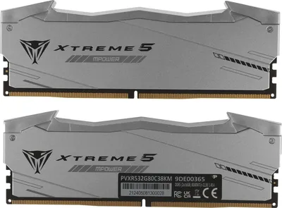 Оперативная память PATRIOT PVXR532G80C38KM, 32ГБ (2×16ГБ) DDR5-8000 ECC