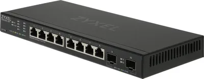 Коммутатор Zyxel XMG1915-10E-EU0101F, L3 Lite, 8×2.5GbE, 2×SFP+