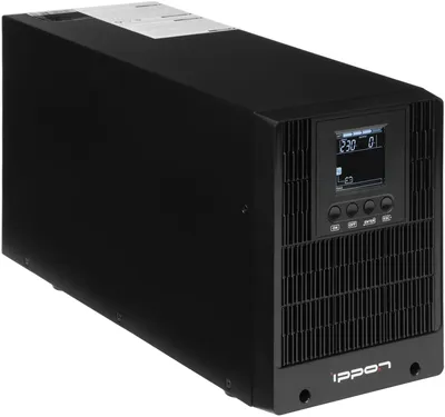 ИБП Ippon 2050423, 2000ВА/1800Вт, On-Line, LCD, 4×IEC C13
