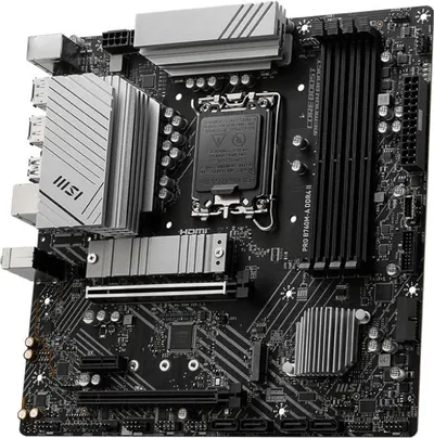 Материнская плата MSI PRO B760M-A DDR4 II, LGA1700, Intel B760, 4xDDR4, 2xM.2, mATX