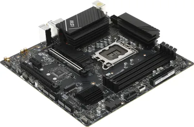 Материнская плата/ MB MSI INTEL B760 s1700, 4xDDR4(128GB), 2xHDMI 2.1/2xDP, 1xPCIe 4.0x16, 1xPCIe 3.0x16, 1xPCIe 3.0, 1xLAN (2.5GbE), Wi-Fi, BT, 4xSATA 6Gb/s, 2xM.2, 4xUSB 3.2, 2xUSB 2.0, 1xPS/2, mATX