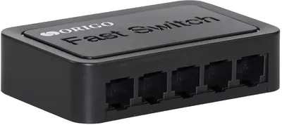 Коммутатор неуправляемый АВТОМАТ!! ORIGO OS1105/A1A (5-портовый UTP 10/100Mbps; настольный; пластик)