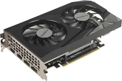 Видеокарта Gigabyte PCI-E 4.0 GV-IA310WF2-4GD INTEL ARC A310 4Gb 64bit GDDR6 2000/15500 HDMIx2 DPx2 HDCP Ret