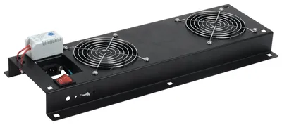 Вентиляторный модуль ITK FM05-22M, 19" 2U, 2 вентилятора, 310 м³/ч, термостат