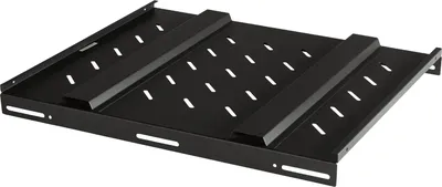 Полка Lanmaster TWT-CBB-S4-10/100, фиксированная, перфорированная, 1000 мм, 100 кг