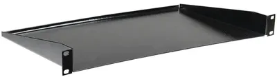 Полка ITK RS05-280M-R, 1U, 19", глубина 280 мм, черная