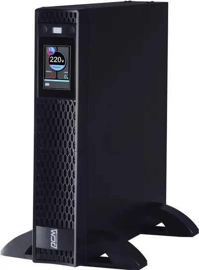 ИБП Powercom NXT-1500, 1500VA/1500W, On-Line, Rack/Tower, 8×IEC320-C13