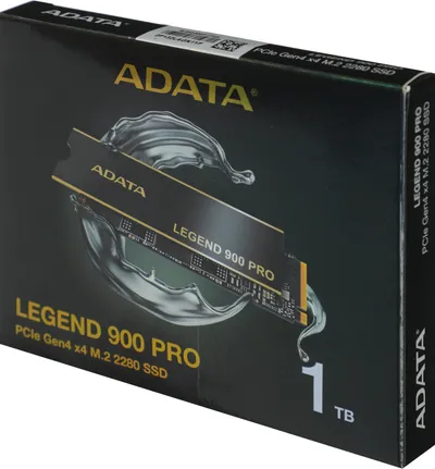SSD A-DATA SLEG-900P-1TCS LEGEND 900 PRO, 1ТБ, M.2 NVMe PCIe 4.0, 7400/6000MB/s