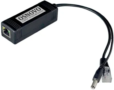 PoE-сплиттер OSNOVO PoE Splitter/3, Fast Ethernet, IEEE 802.3af/at