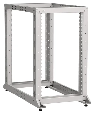 Стойка двухрамная ITK LF35-33U61-2GM, 33U, 600×1000мм, серый