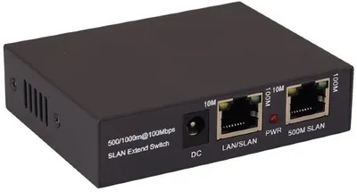 Удлинитель Ethernet OSNOVO TR-IP1(800m), Fast Ethernet, до 800 м, 2×RJ45