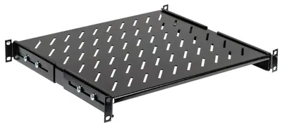 Полка стационарная ITK FS05-800PI-R, 1U, 19", 800мм, 100кг
