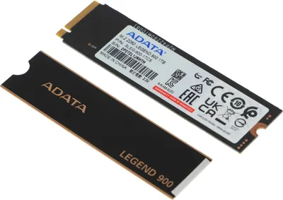 SSD A-DATA SLEG-900-1TCS LEGEND 900, 1024ГБ, M.2 NVMe PCIe 4.0, 7000/4700МБ/с
