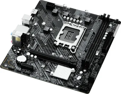 Материнская плата ASRock H610M-H2/M.2, LGA1700, H610, 2xDDR4, mATX