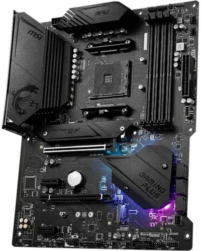 Материнская плата MSI MPG B550 GAMING PLUS, AM4, B550, 4xDDR4, 2xM.2, ATX