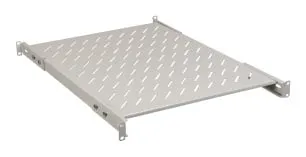 FS35-600PI-R Полка стационарная ITK  1U нагр.:100кг.  19" 600мм серый