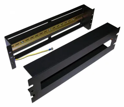 Панель 19" LANMASTER TWT-CB-DINRL/3U, с DIN-рейкой, 3U