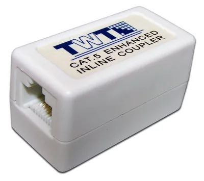 Повторитель портов LANMASTER TWT-CP45UTP5E, RJ45, кат.5E UTP, белый