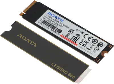 SSD A-DATA LEGEND 860 SLEG-860-2000GCS, 2000ГБ, M.2, PCIe 4.0