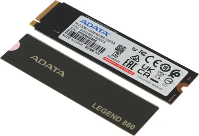SSD ADATA SLEG-860-1000GCS, 1 ТБ, M.2 NVMe PCIe 4.0x4