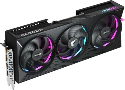 Видеокарта Gigabyte GV-R9070XTAORUS E-16GD, RX 9070XT, 16GB GDDR6