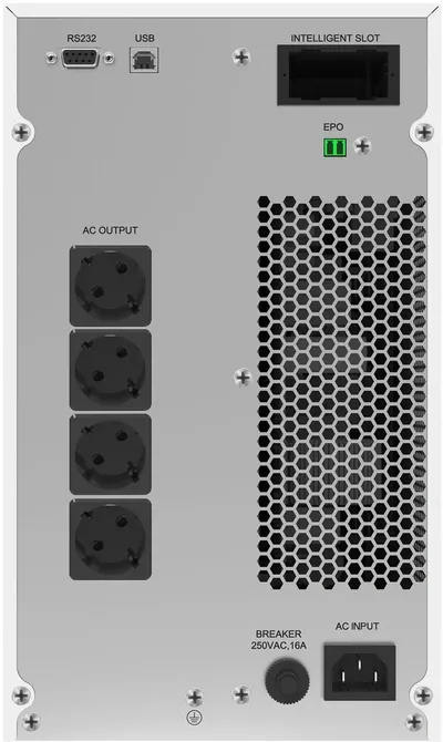 ИБП Ippon 2149965, On-Line, 2000ВА/2000Вт, LCD, 4×Schuko