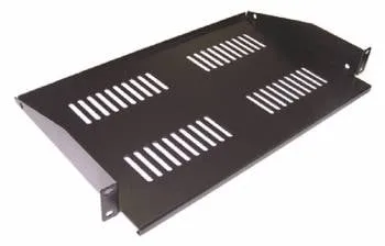 Полка Lanmaster TWT-CB-SF300-2U/60, 2U, 19", 300мм, 60кг, чёрная