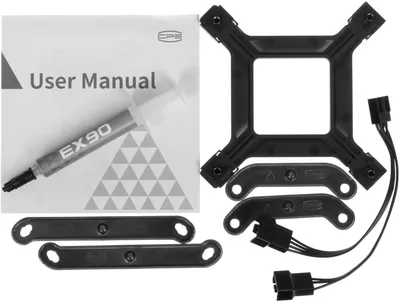 Кулер PCCooler RT620Pro TC ARGB RT620PROTC-BKAWYX-GL, 265W, 4-pin, чёрный