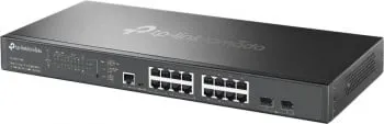 Коммутатор TP-Link SG3218XP-M2, L2+, 16×2.5GbE (8×PoE+), 2×SFP+