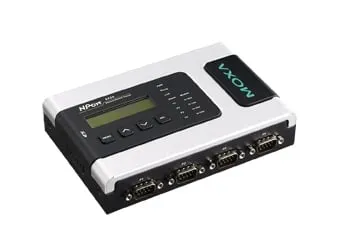 Преобразователь интерфейсов MOXA 1172280, 4×RS-232/422/485 в Ethernet