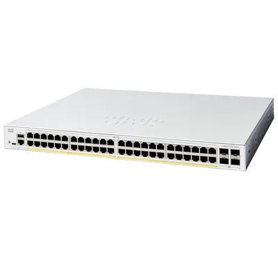 C1200-48P-4X CISCO Catalyst 1200 48x10/100/1000 RJ-45 PoE+, 4x10G SFP+ uplinks, PoE+ 375W,  Rack  Mounting  kit, C1200-48P