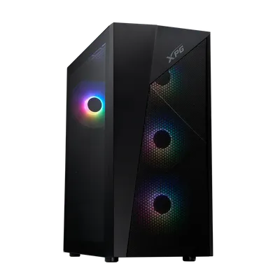 Корпус XPG LANDER500MTA-BKCWW, Middle Tower, ATX, черный