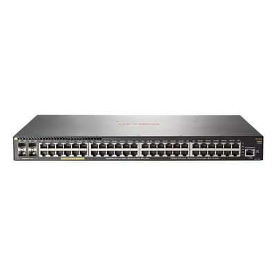 Коммутатор HPE Aruba 2930F JL256A, L3 Lite, 48×1GbE PoE+ 370W, 4×SFP+
