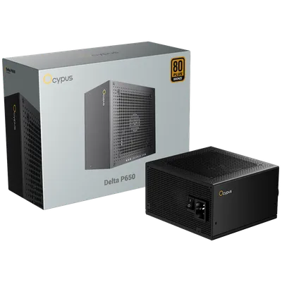 Блок питания Ocypus Delta-P650-B1FDBK024X-EU, 650W, ATX, 80+ Bronze